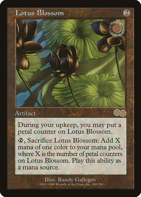 Lotus Blossom · Urza's Saga 300/357
