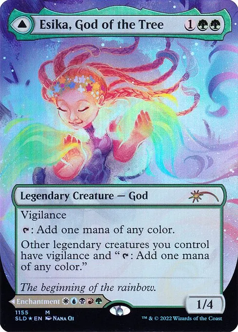 Esika, God of the Tree // The Prismatic Bridge · Secret Lair Drop 1155/2547