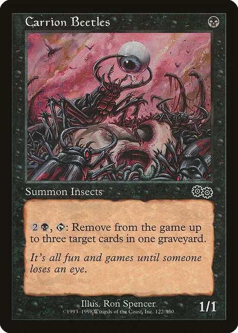 Carrion Beetles · Urza's Saga 122/357