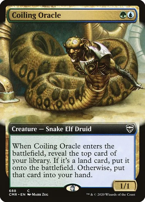 Coiling Oracle · Commander Legends 688/718