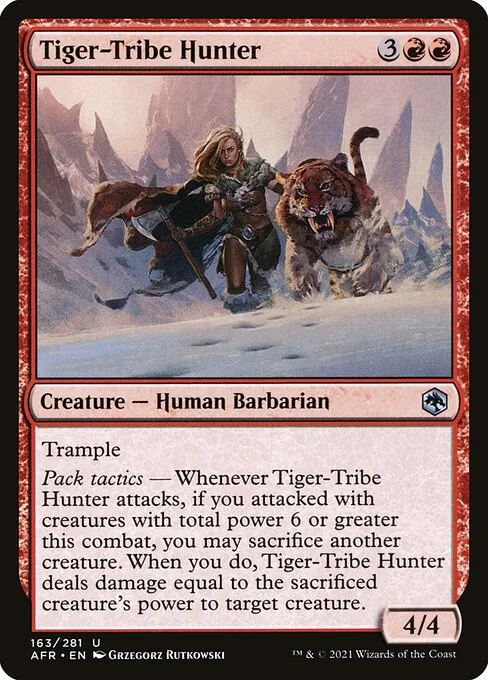 Tiger-Tribe Hunter · Adventures in the Forgotten Realms 163/424