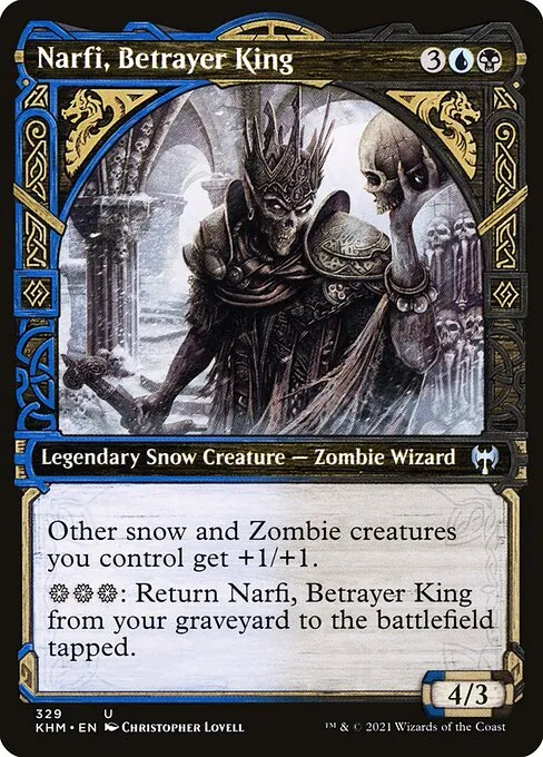 Narfi, Betrayer King · Kaldheim 329/425