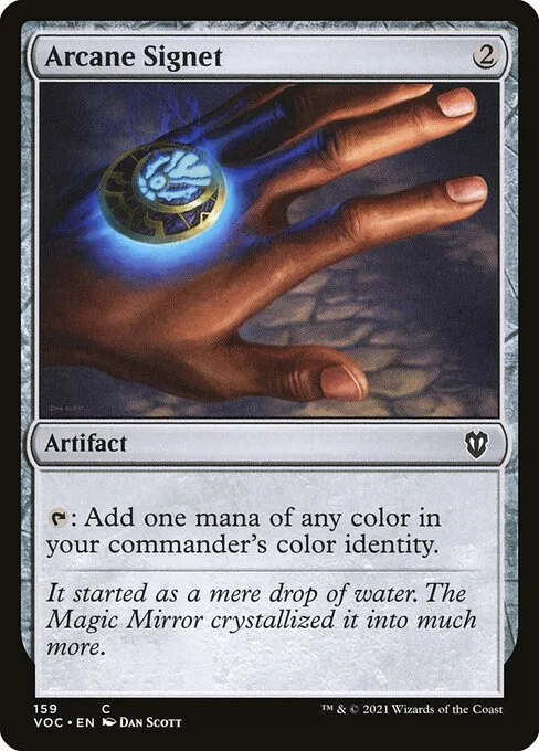 Arcane Signet · Crimson Vow Commander 159/188
