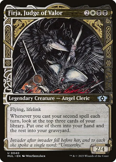 Firja, Judge of Valor · Multiverse Legends 40/261