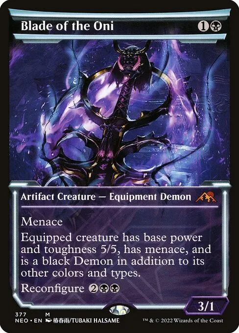 Blade of the Oni · Kamigawa: Neon Dynasty 377/531