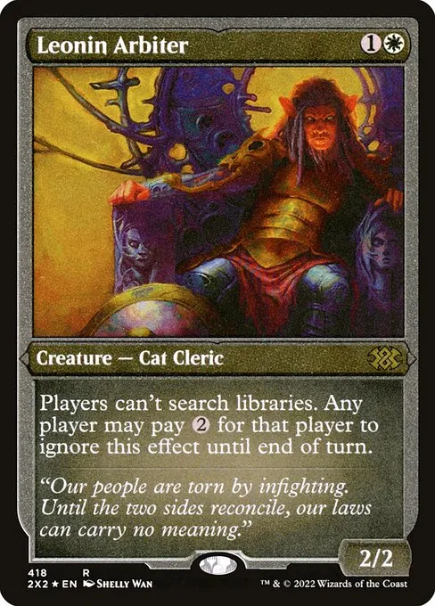 Leonin Arbiter · Double Masters 2022 418/579