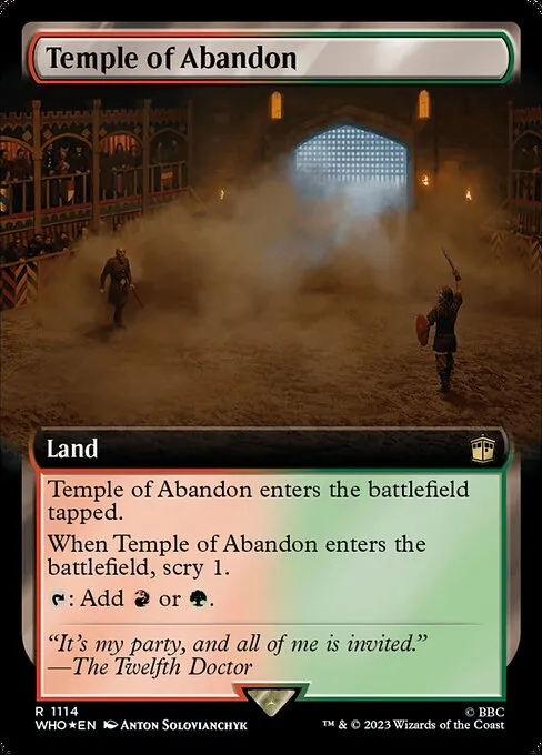 Temple of Abandon · Doctor Who 1114/1178