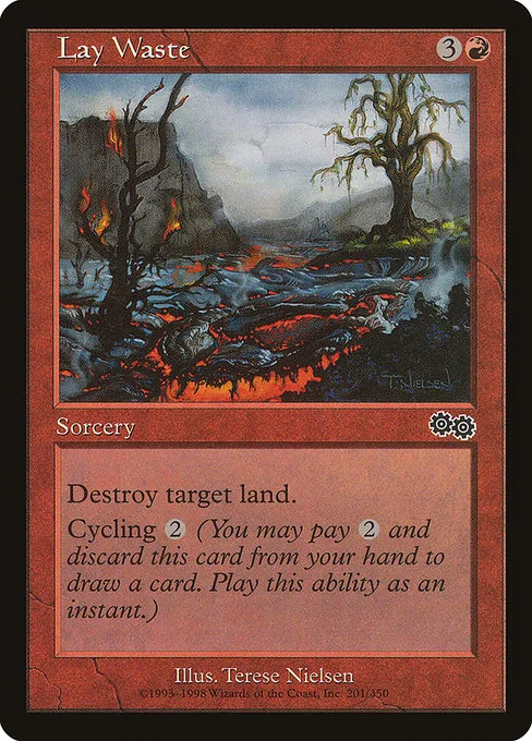Lay Waste · Urza's Saga 201/357