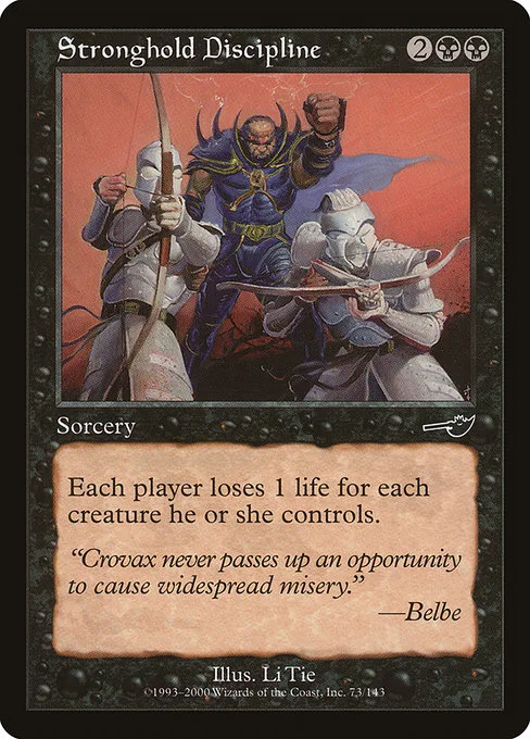 Stronghold Discipline · Nemesis 73/143