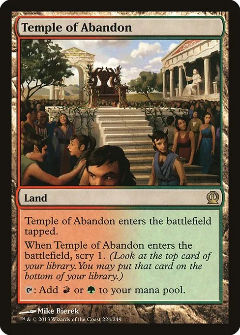 Temple of Abandon · Theros 224/249