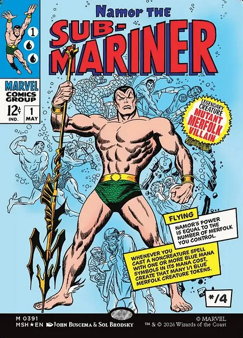 Namor the Sub-Mariner · Marvel Super Heroes 391/24