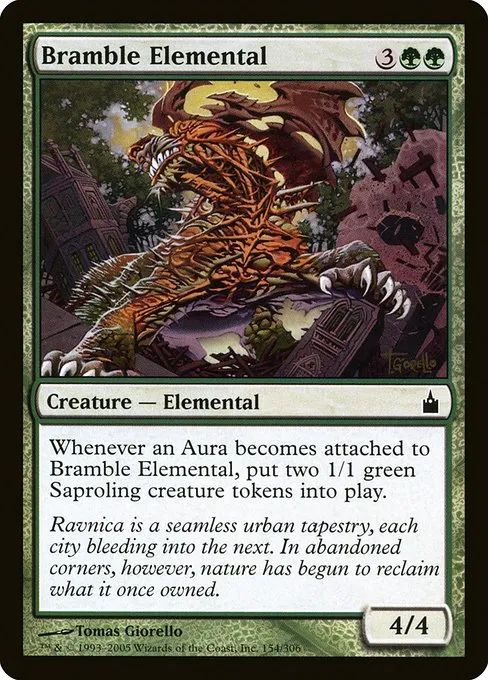 Bramble Elemental · Ravnica: City of Guilds 154/306