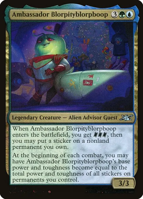 Ambassador Blorpityblorpboop · Unfinity 447/639