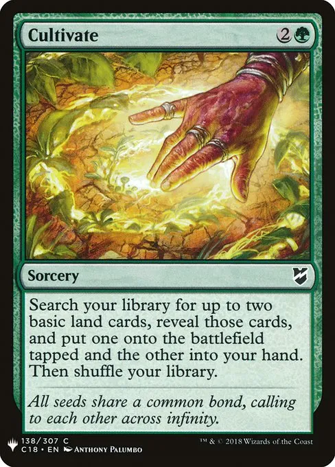 Cultivate · The List C18-138/5050