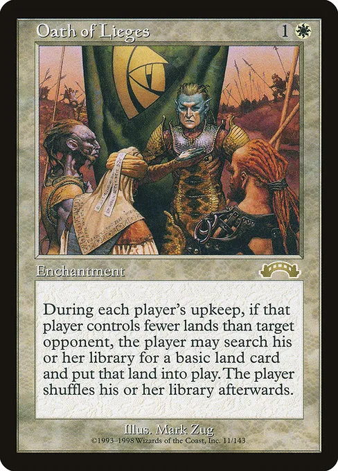 Oath of Lieges · Exodus 11/143