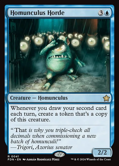 Homunculus Horde · Foundations 41/771