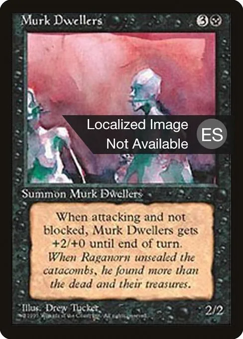 Murk Dwellers · Fourth Edition Foreign Black Border 148/378
