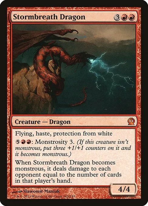 Stormbreath Dragon · Theros 143/249
