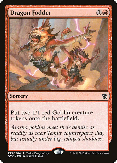 Dragon Fodder · Tarkir Dragonfury 135/4