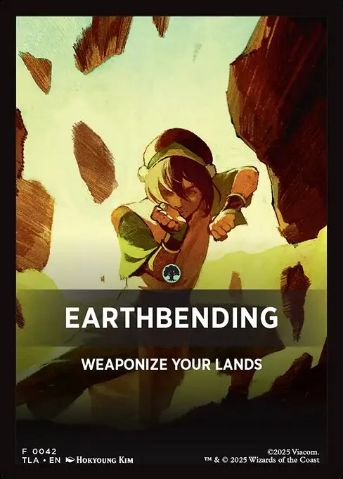 Earthbending · Avatar: The Last Airbender Jumpstart Front Cards 42/46
