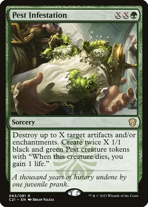 Pest Infestation · Commander 2021 65/409