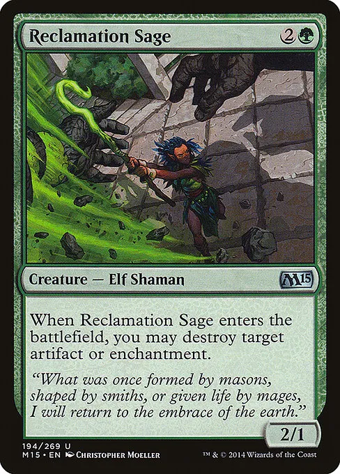 Reclamation Sage · Magic 2015 194/284