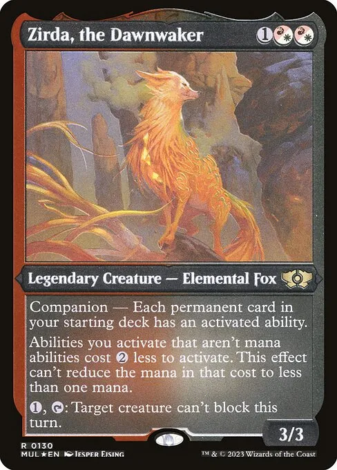 Zirda, the Dawnwaker · Multiverse Legends 130/261