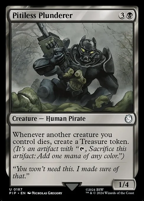 Pitiless Plunderer · Fallout 187/1068