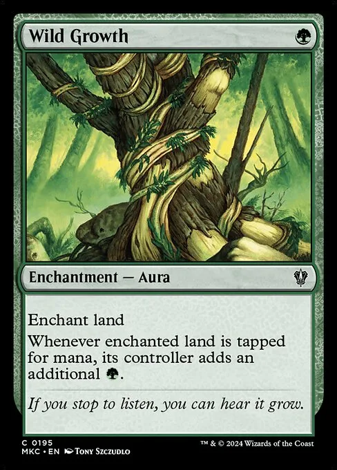 Wild Growth · Murders at Karlov Manor Commander 195/358