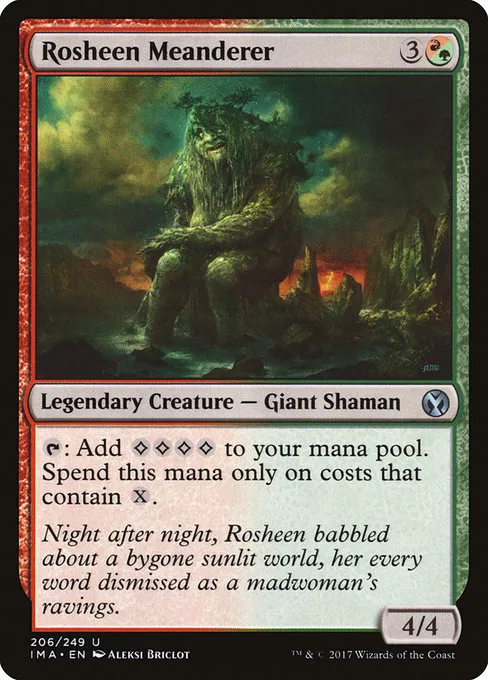 Rosheen Meanderer · Iconic Masters 206/249