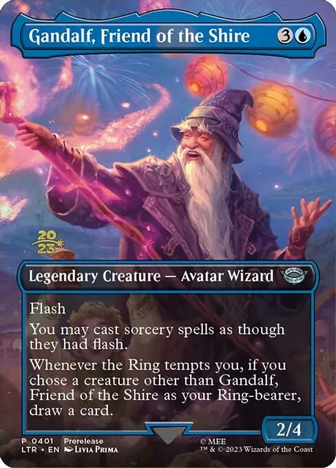 Gandalf, Friend of the Shire · Tales of Middle-earth Promos 401s/86
