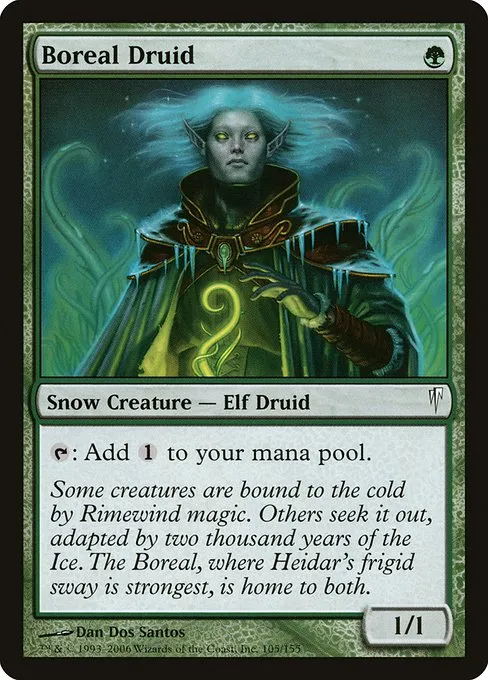 Boreal Druid · Coldsnap 105/155