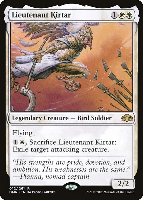Lieutenant Kirtar · Dominaria Remastered 12/457