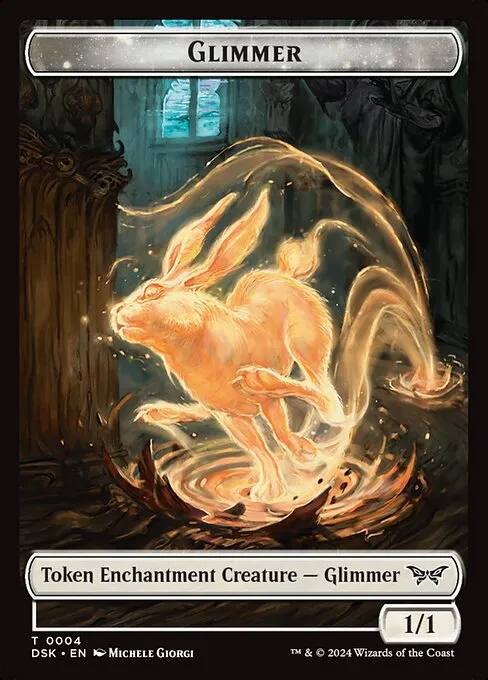 Glimmer · Duskmourn: House of Horror Tokens 4/19