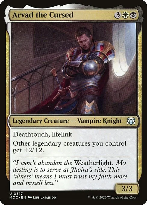 Arvad the Cursed · March of the Machine Commander 317/450