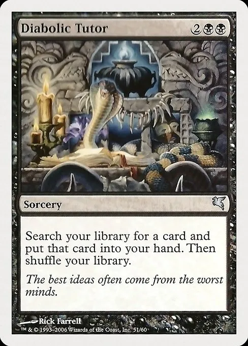 Diabolic Tutor · Hachette UK 51/60