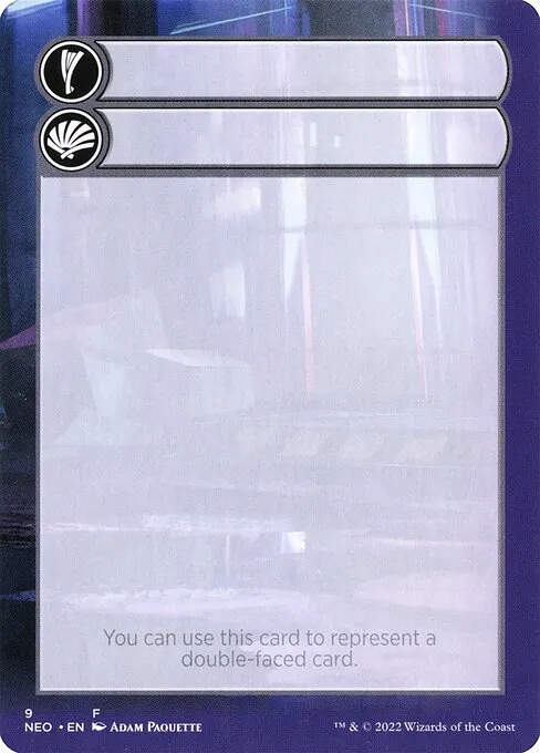 Double-Faced Substitute Card · Kamigawa: Neon Dynasty Substitute Cards 9/9