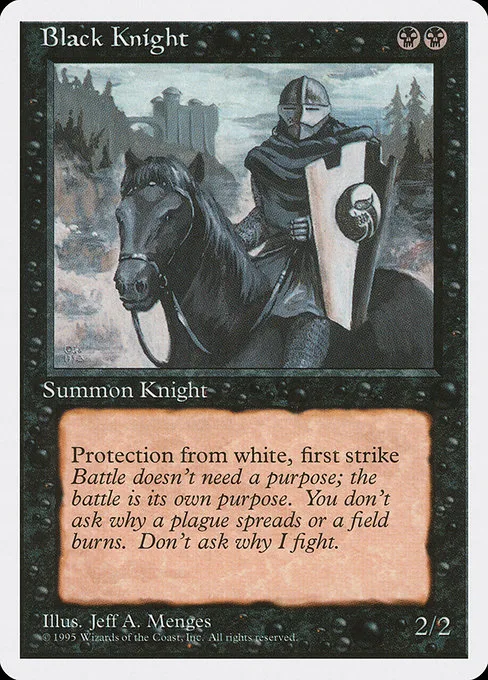 Black Knight · Fourth Edition 121/380