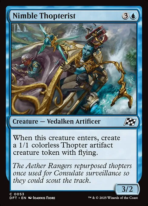 Nimble Thopterist · Aetherdrift 53/553