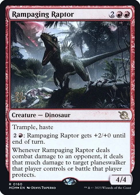 Rampaging Raptor · March of the Machine Promos 160s/144