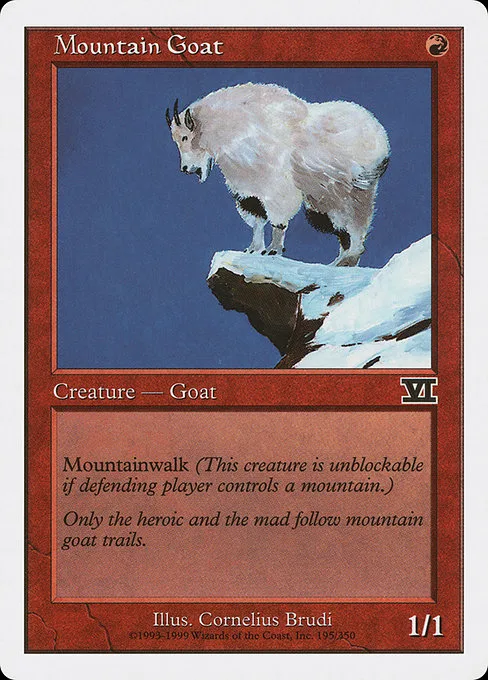 Mountain Goat · Classic Sixth Edition 195/351