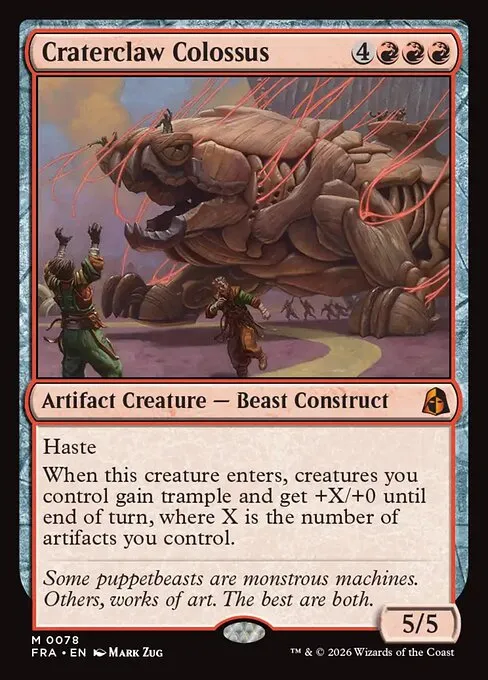 Craterclaw Colossus · Reality Fracture 78/7