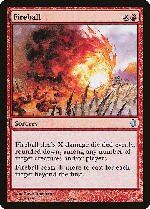 Fireball · Commander 2013 106/356
