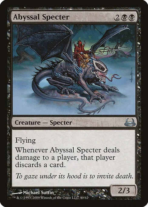 Abyssal Specter · Duel Decks: Divine vs. Demonic 40/62