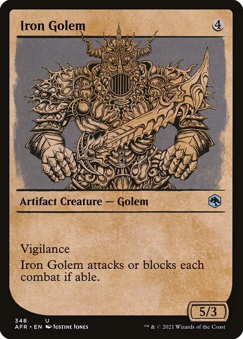 Iron Golem · Adventures in the Forgotten Realms 348/424