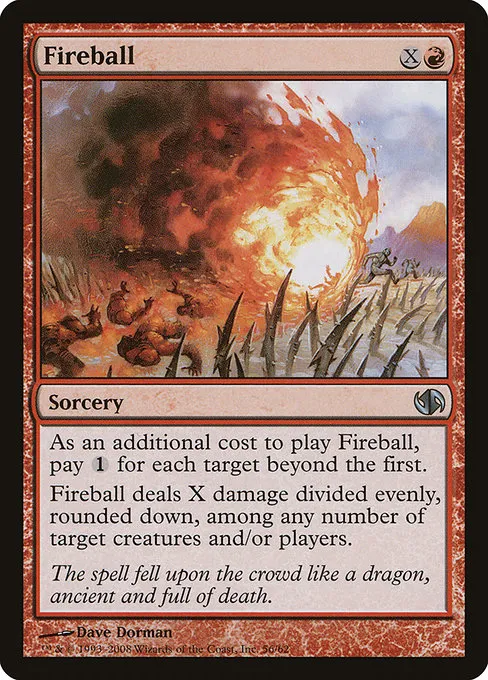 Fireball · Duel Decks: Jace vs. Chandra 56/64