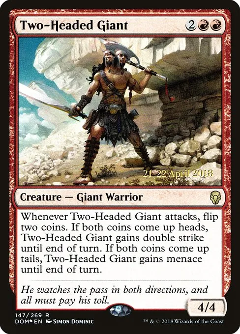 Two-Headed Giant · Dominaria Promos 147s/118