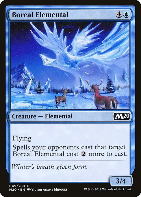 Boreal Elemental · Core Set 2020 49/346