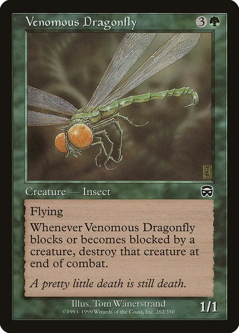 Venomous Dragonfly · Mercadian Masques 282/350