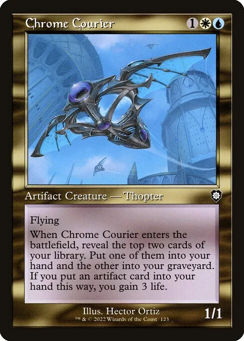 Chrome Courier · The Brothers' War Commander 123/209